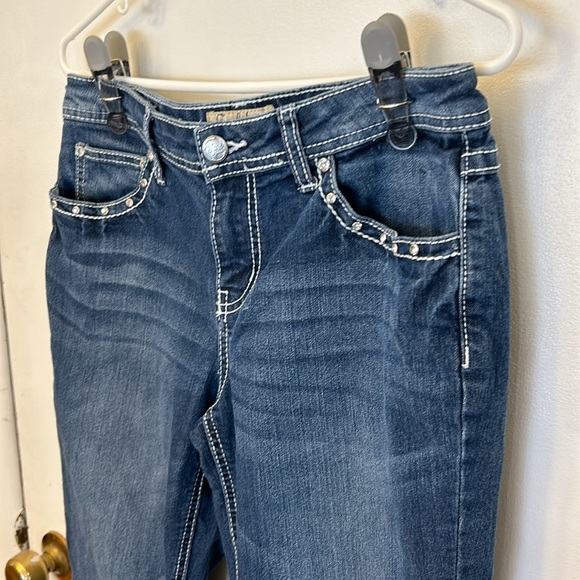 Earl Jean Women’s Capri Embellished Size 8P - Picture 4 of 7